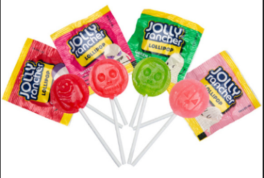 Jolly Ranchers Spooky Shapes Lollipops