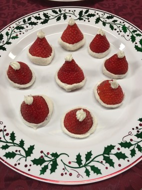 Santa Hats - Strawberries 